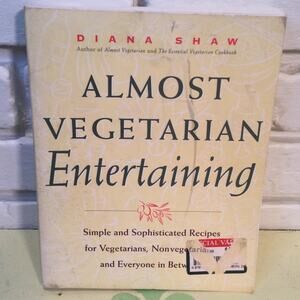 Almost Vegetarian Entertaining cookbook
